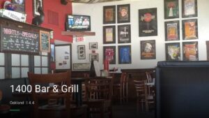 1400 Bar & Grill — Sports bars in Oakland