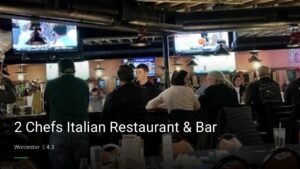 2 Chefs Italian Restaurant & Bar — Sports bars in Worcester