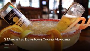 3 Margaritas Downtown Cocina Mexicana — Sports bars in Denver