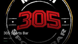 305 Sports Bar — Sports bars in Miami