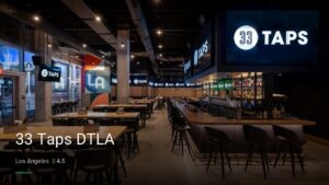 33 Taps DTLA — Sports bars in Los Angeles