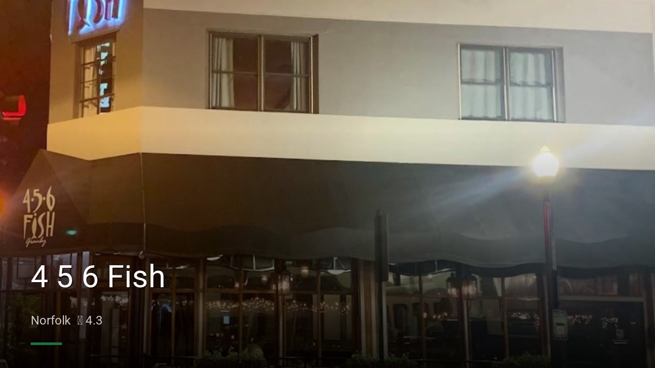 4 5 6 Fish - Sports Bars in Norfolk