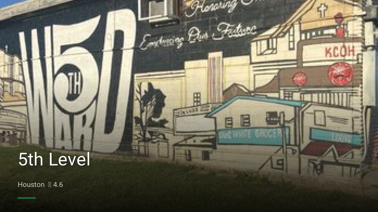 5th Level — Sports bars in Houston