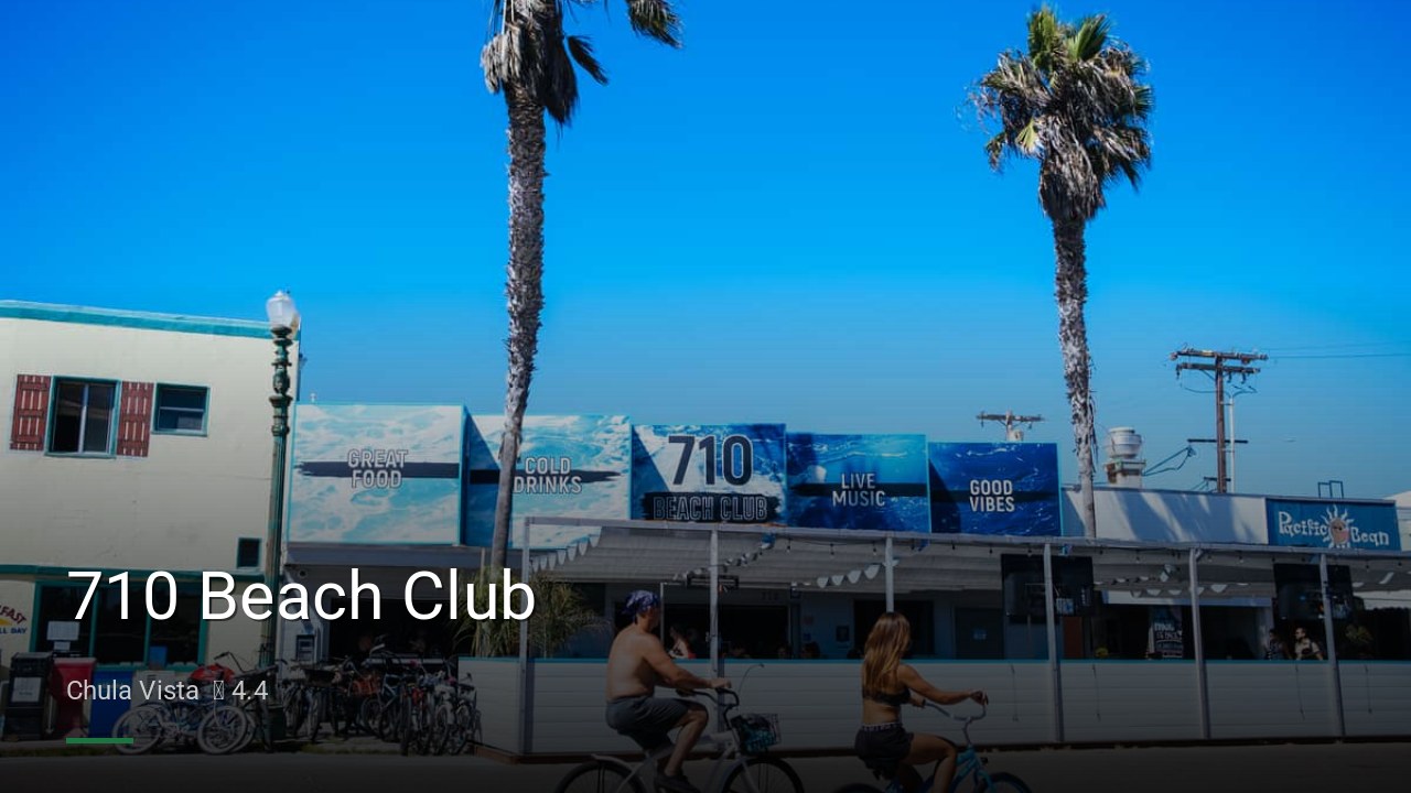 710 Beach Club - Sports Bars in Chula Vista