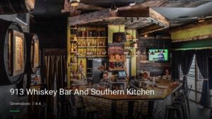 913 Whiskey Bar And Southern Kitchen — Sports bars in Greensboro