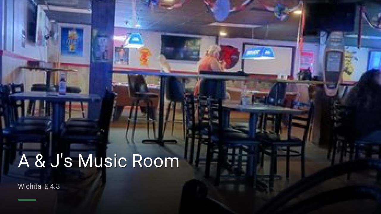 A & J's Music Room - Sports Bars in Wichita