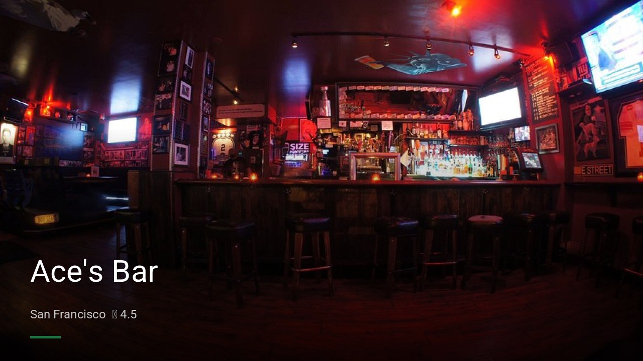 Ace's Bar - Sports Bars in San Francisco