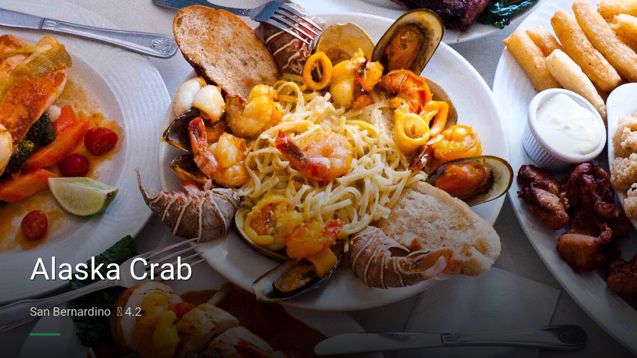Alaska Crab - Sports Bars in San Bernardino