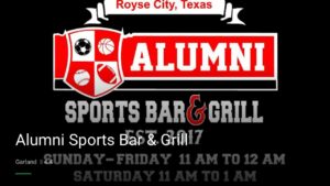 Alumni Sports Bar & Grill — Sports bars in Garland