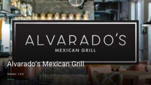 Alvarado’s Mexican Grill — Sports bars in Ontario