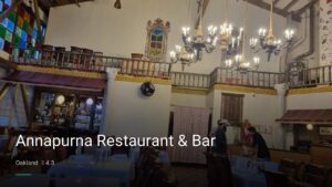 Annapurna Restaurant & Bar — Sports bars in Oakland