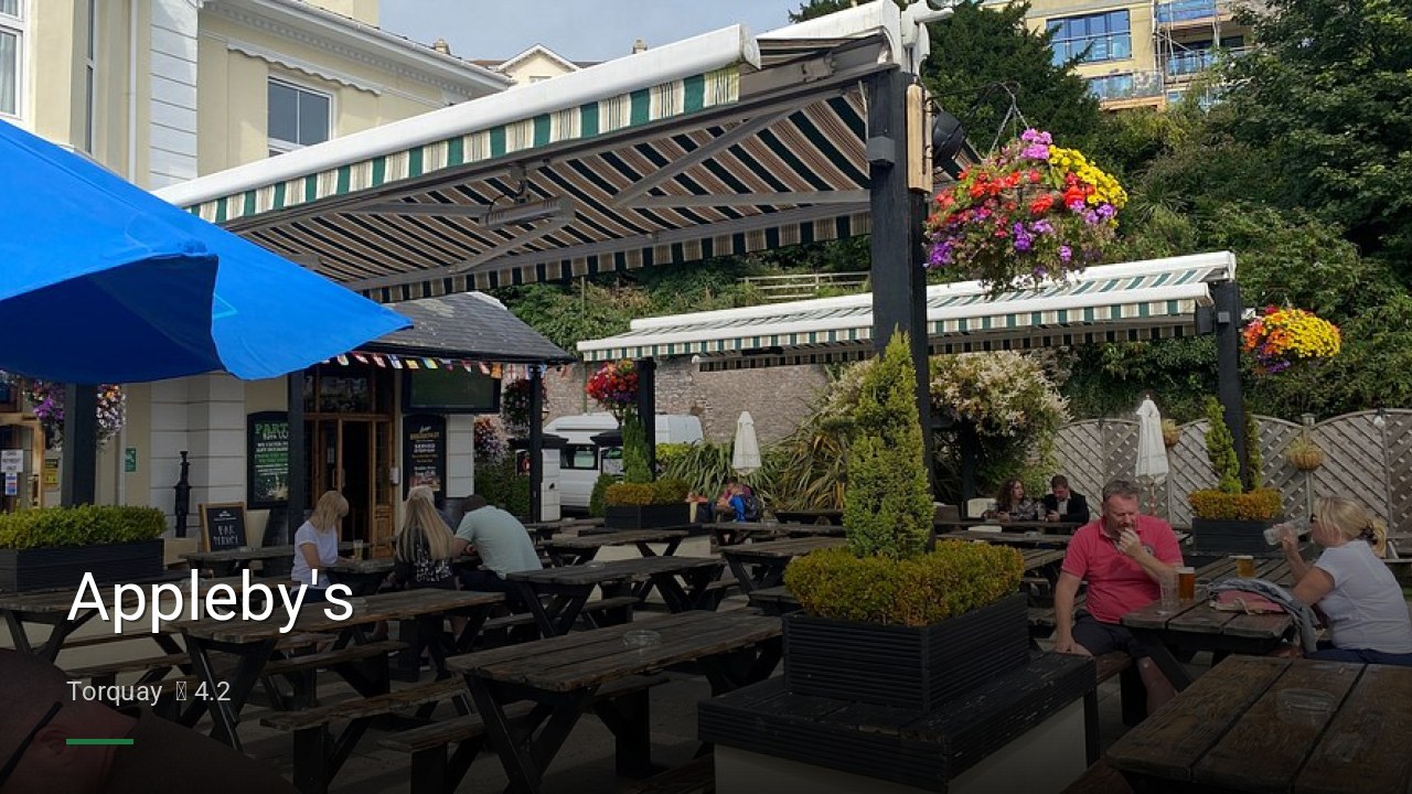 Appleby's - Sports Bars in Torquay