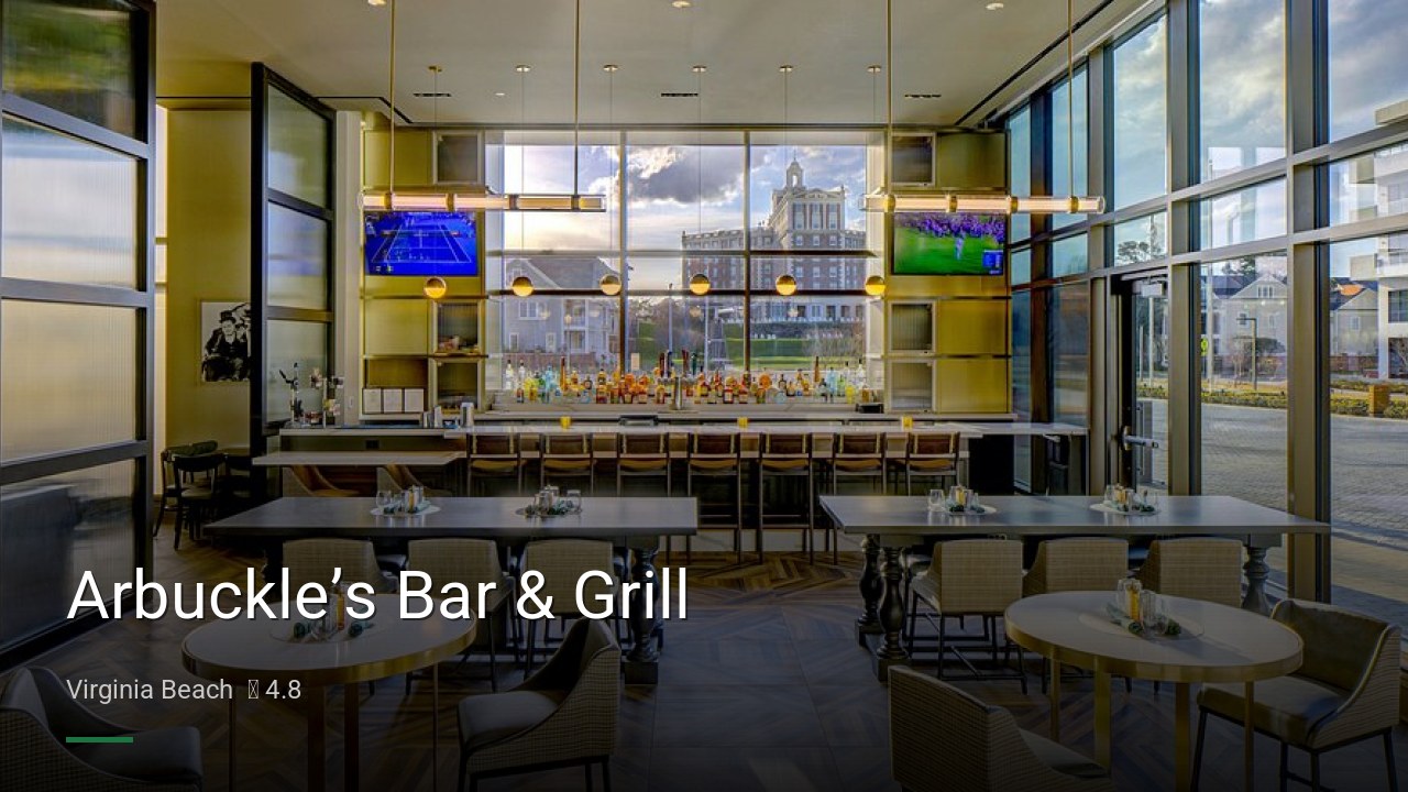 Arbuckle’s Bar & Grill - Sports Bars in Virginia Beach