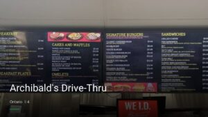 Archibald’s Drive-Thru — Sports bars in Ontario