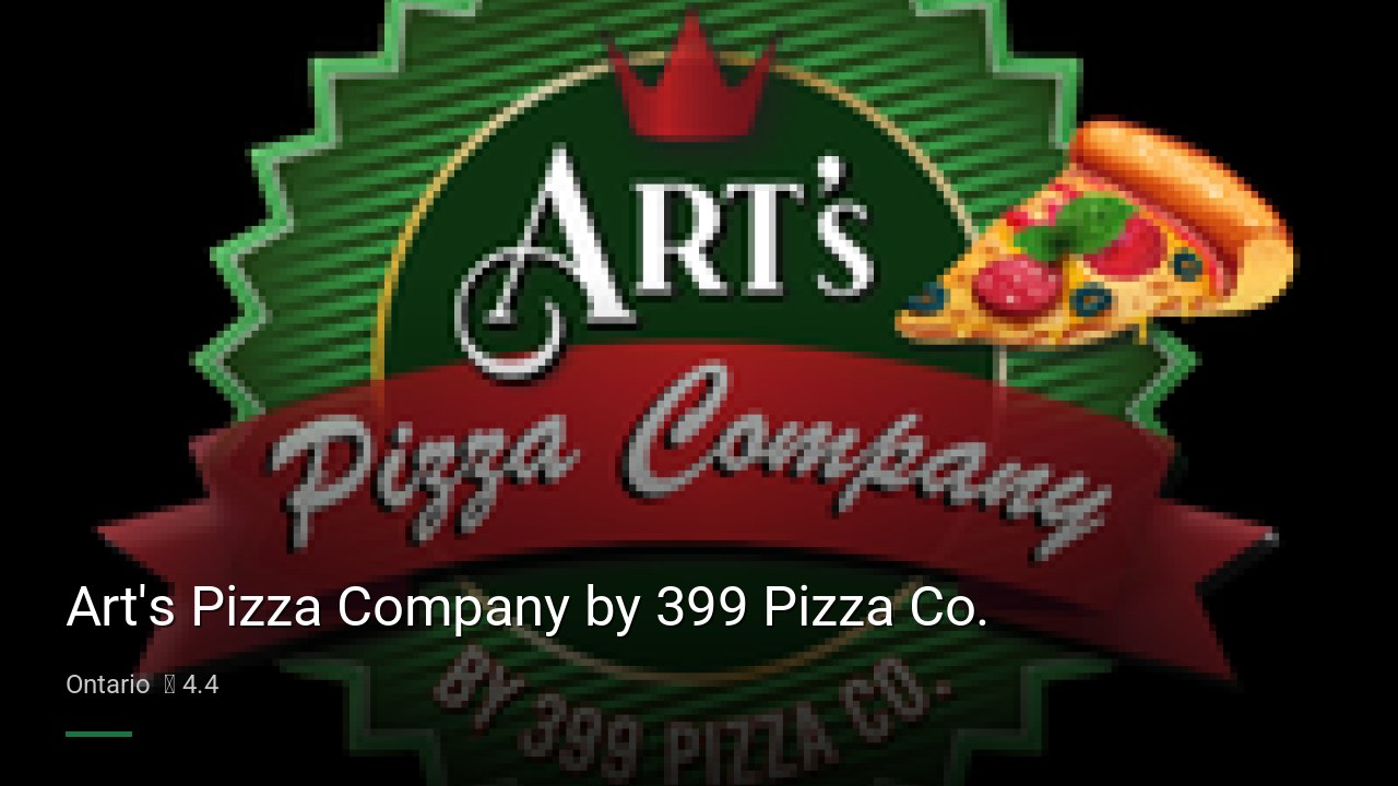 Art's Pizza Company by 399 Pizza Co. - Sports Bars in Ontario