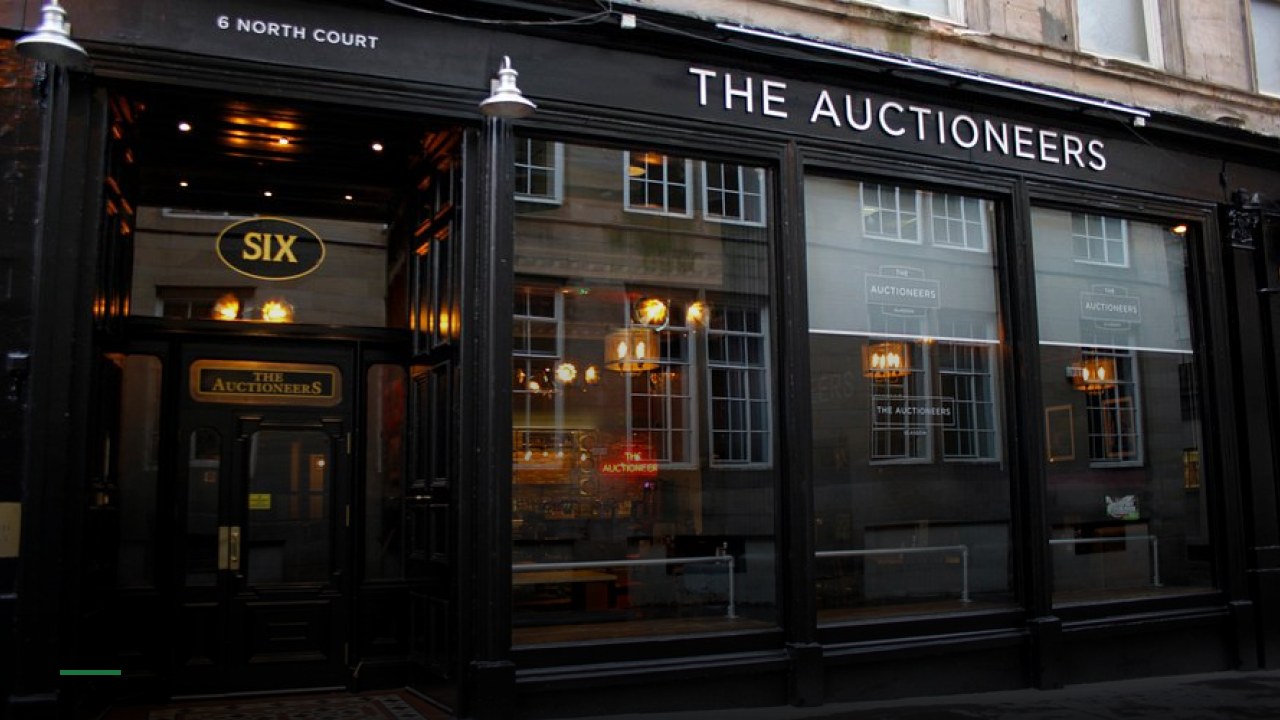 Auctioneers Glasgow - Sports Bars in Glasgow