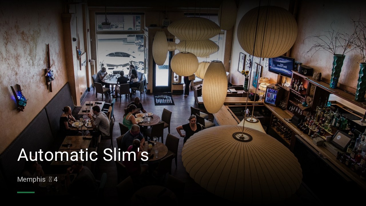 Automatic Slim's - Sports Bars in Memphis