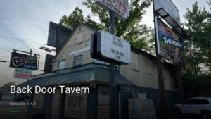 Back Door Tavern — Sports bars in Knoxville