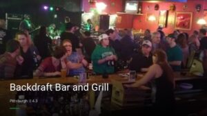 Backdraft Bar and Grill — Sports bars in Pittsburgh