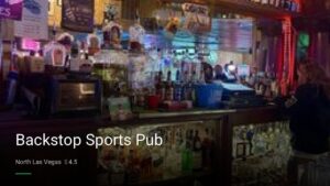 Backstop Sports Pub — Sports bars in North Las Vegas