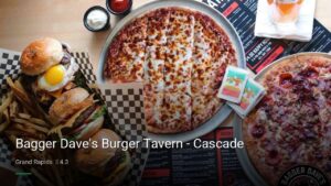Bagger Dave’s Burger Tavern – Cascade — Sports bars in Grand Rapids