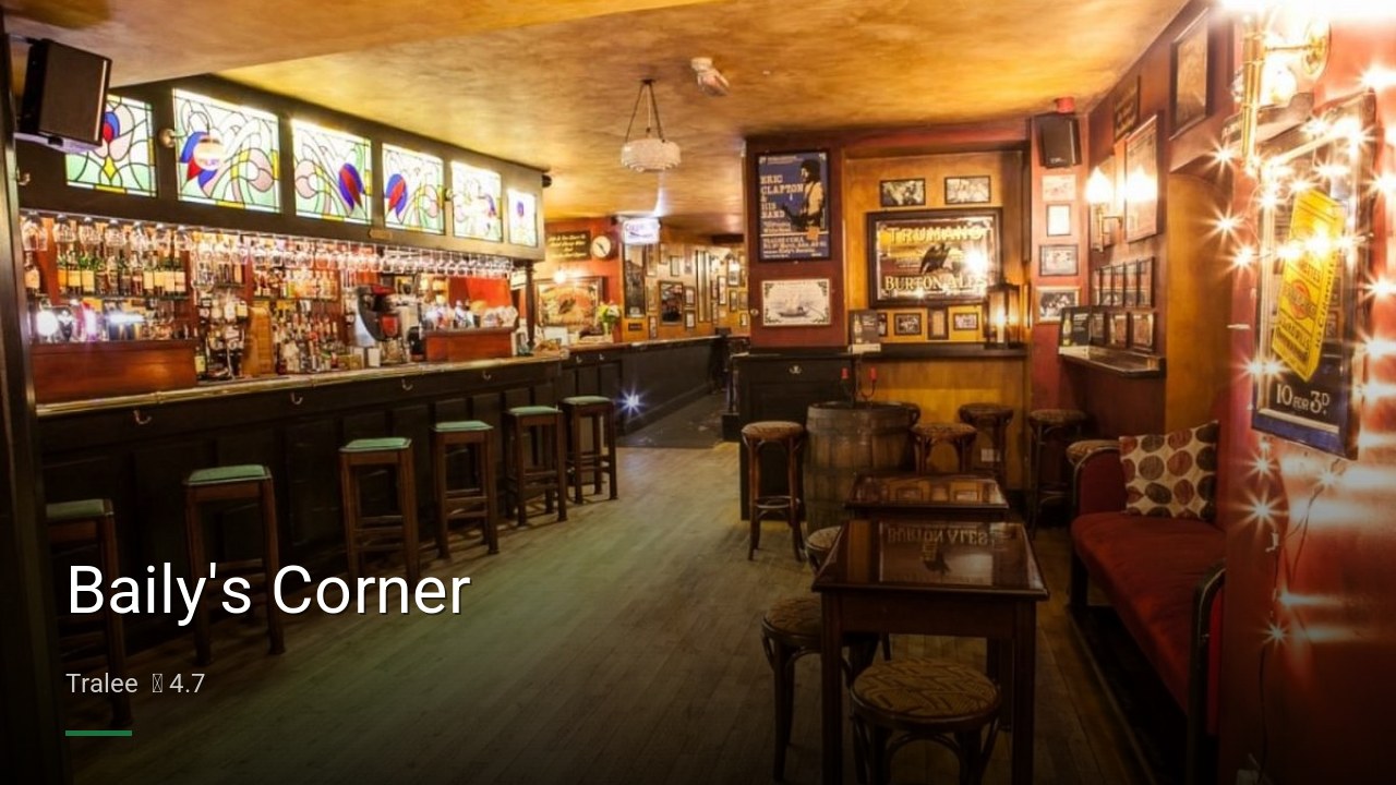Baily's Corner - Sports Bars in Tralee