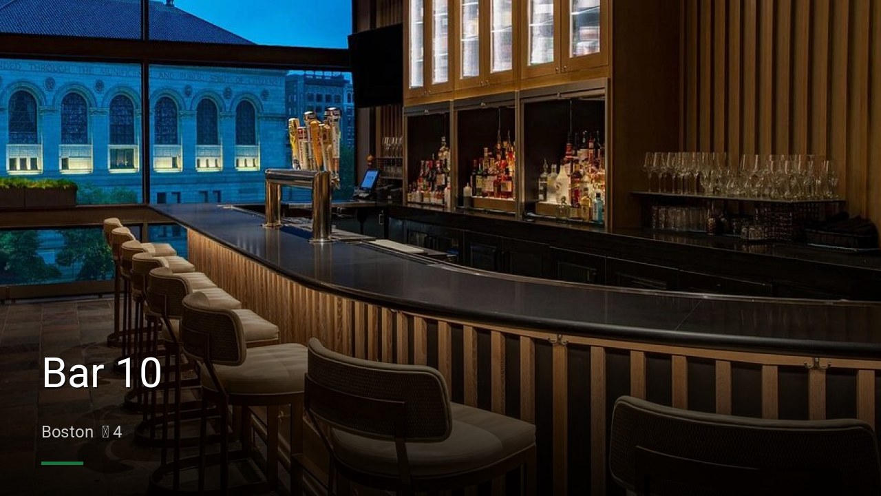 Bar 10 - Sports Bars in Boston