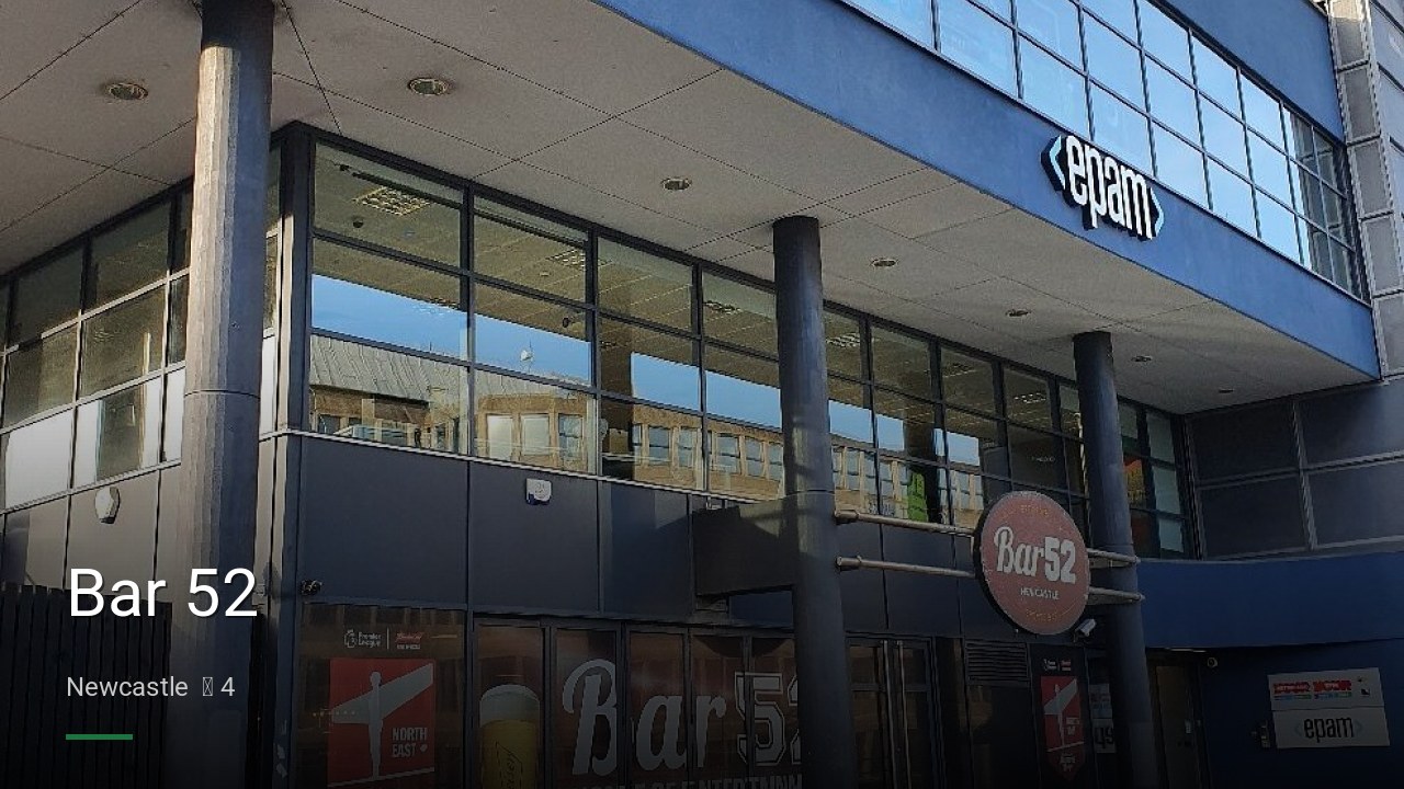 Bar 52 - Sports Bars in Newcastle