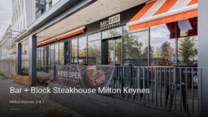 Bar + Block Steakhouse Milton Keynes — Pubs in Milton Keynes