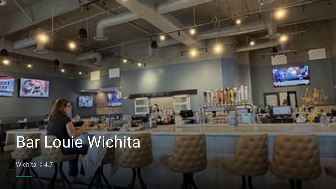 Bar Louie Wichita - Sports Bars in Wichita