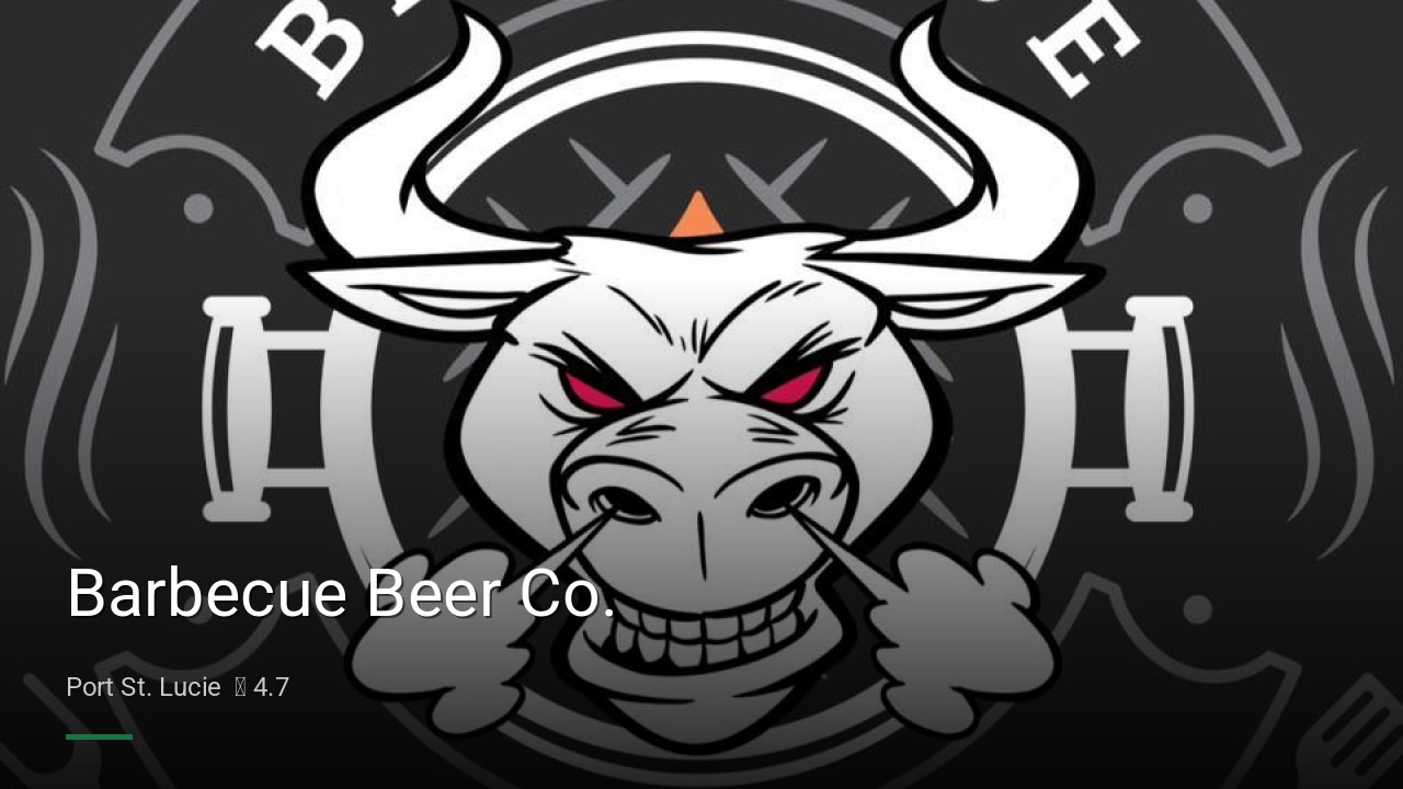 Barbecue Beer Co. - Sports Bars in Port St. Lucie