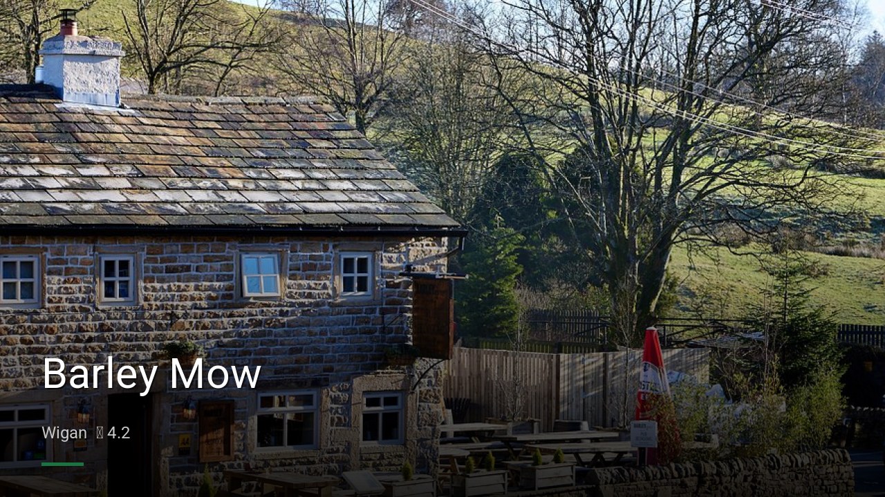 Barley Mow - Sports Bars in Wigan