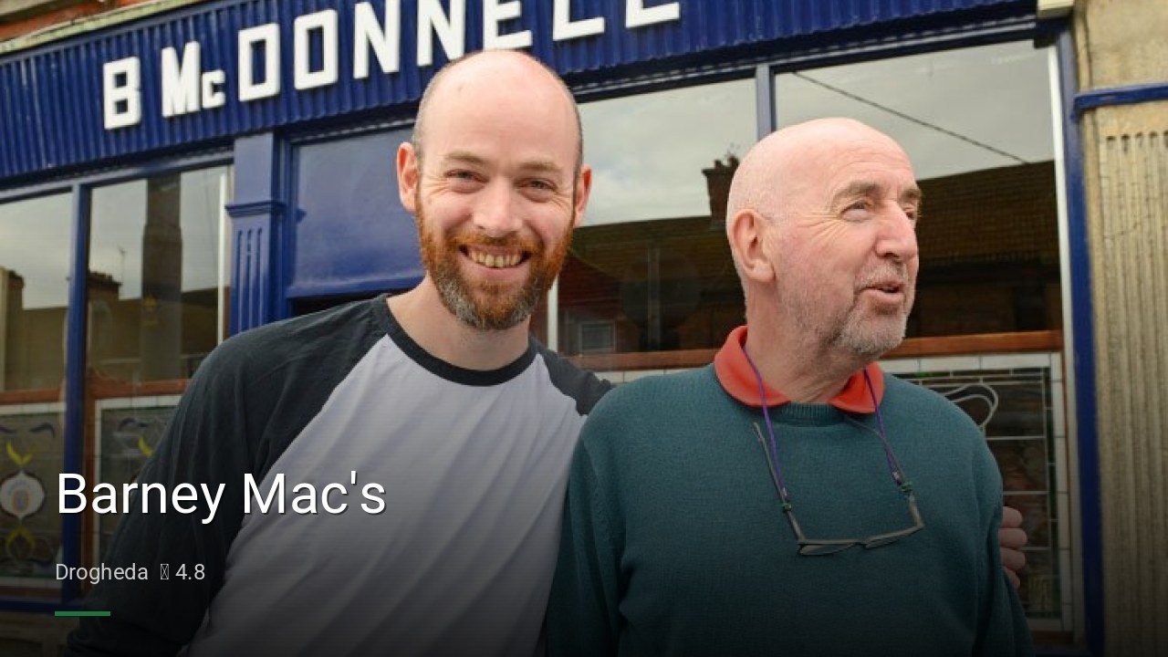 Barney Mac's - Sports Bars in Drogheda