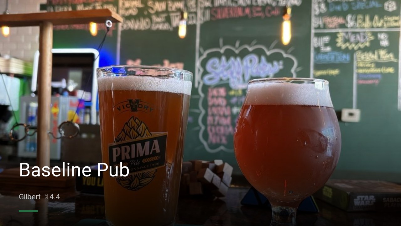 Baseline Pub - Sports Bars in Gilbert