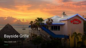 Bayside Grille — Sports bars in Cape Coral