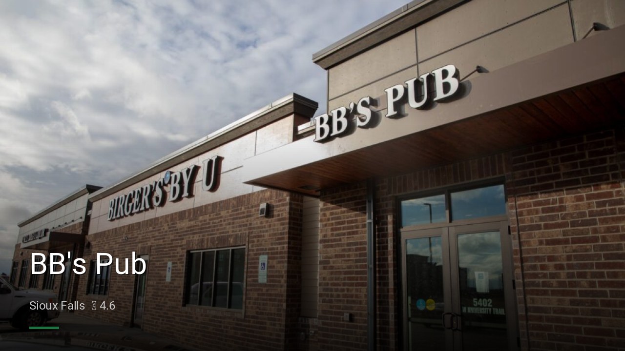 BB's Pub - Sports Bars in Sioux Falls
