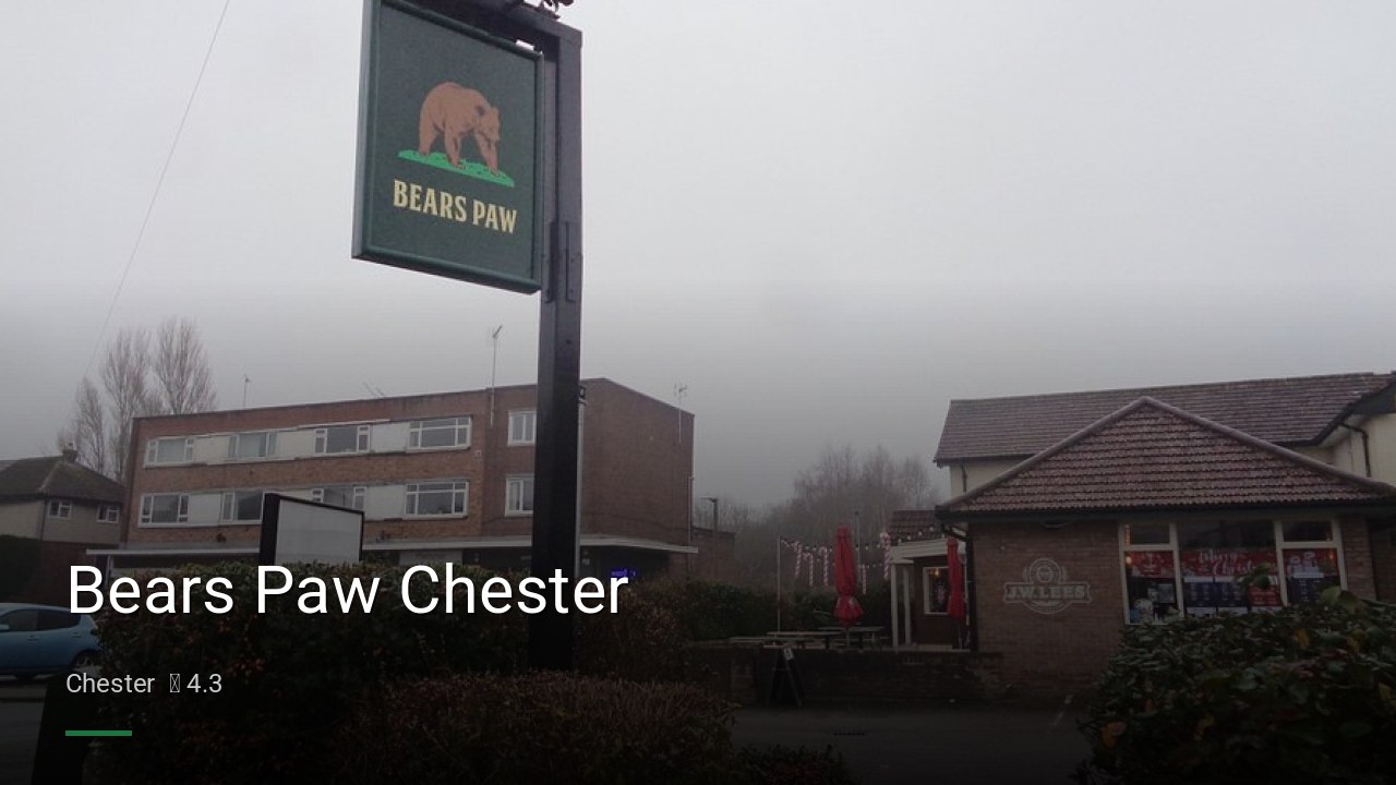 Bears Paw Chester - Sports Bars in Chester