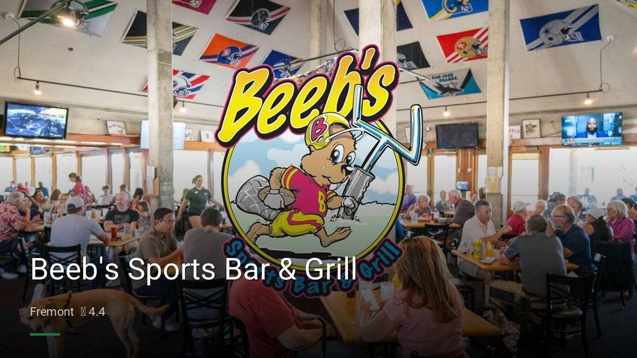 Beeb's Sports Bar & Grill - Sports Bars in Fremont