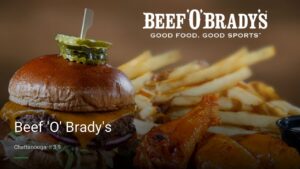 Beef ‘O’ Brady’s — Sports bars in Chattanooga