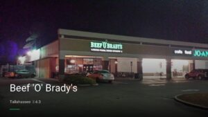 Beef ‘O’ Brady’s — Sports bars in Tallahassee
