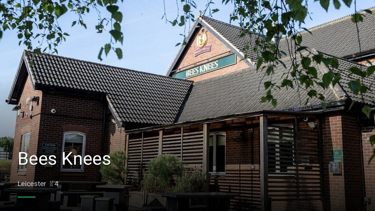 Bees Knees - Sports Bars in Leicester