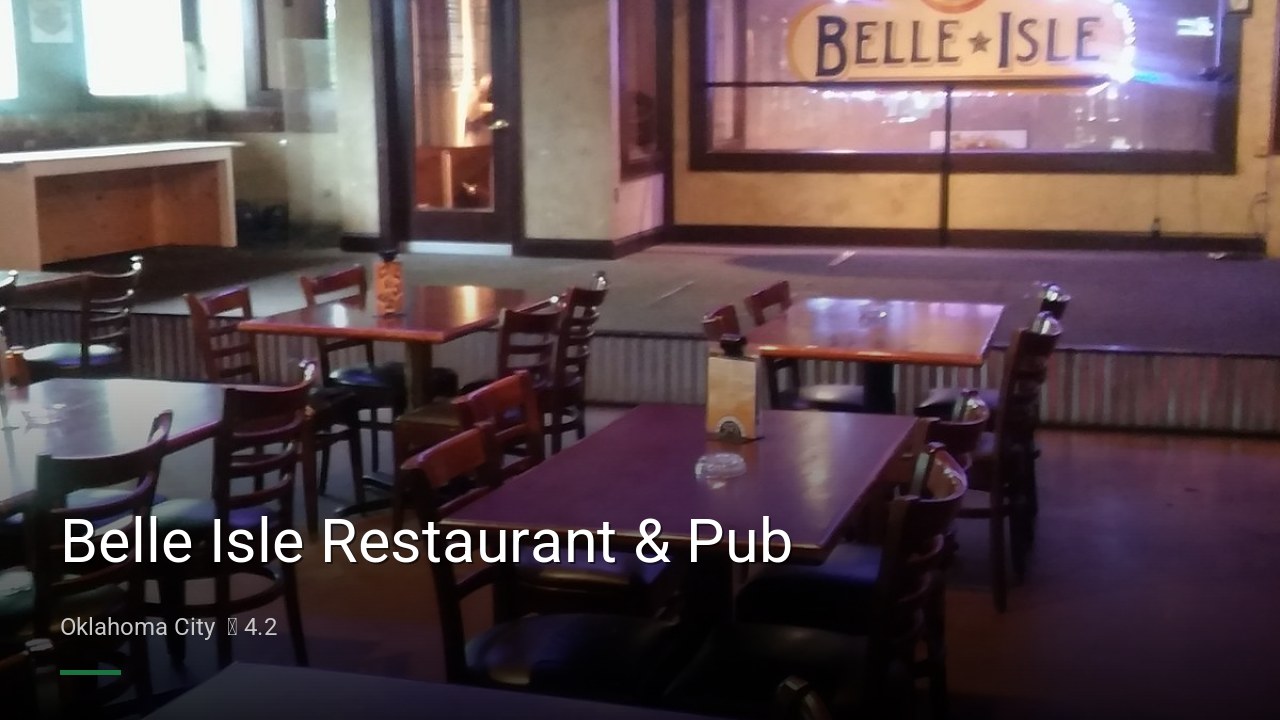 Belle Isle Restaurant & Pub - Sports Bars in Oklahoma City