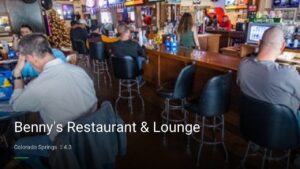 Benny’s Restaurant & Lounge — Sports bars in Colorado Springs