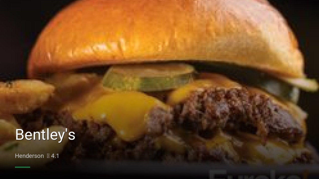 Bentley's - Sports Bars in Henderson