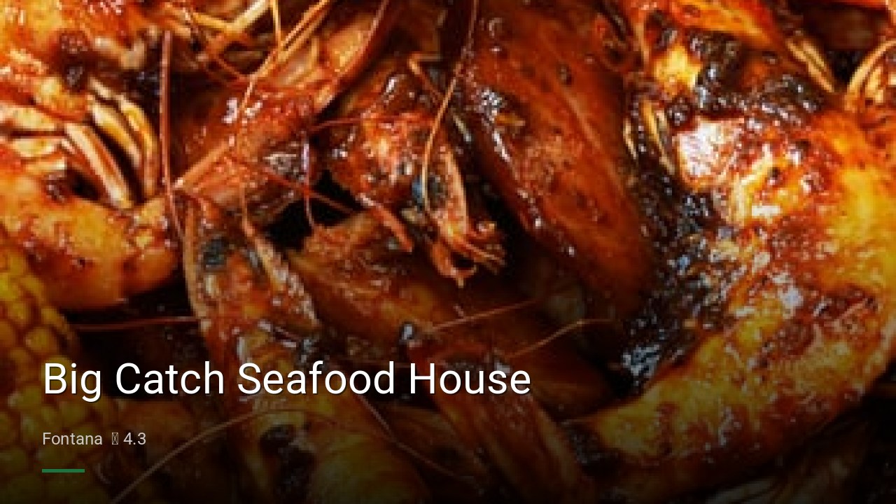 Big Catch Seafood House - Sports Bars in Fontana