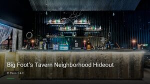 Big Foot’s Tavern Neighborhood Hideout — Sports bars in El Paso
