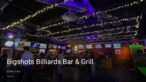Bigshots Billiards Bar & Grill — Sports bars in Irvine