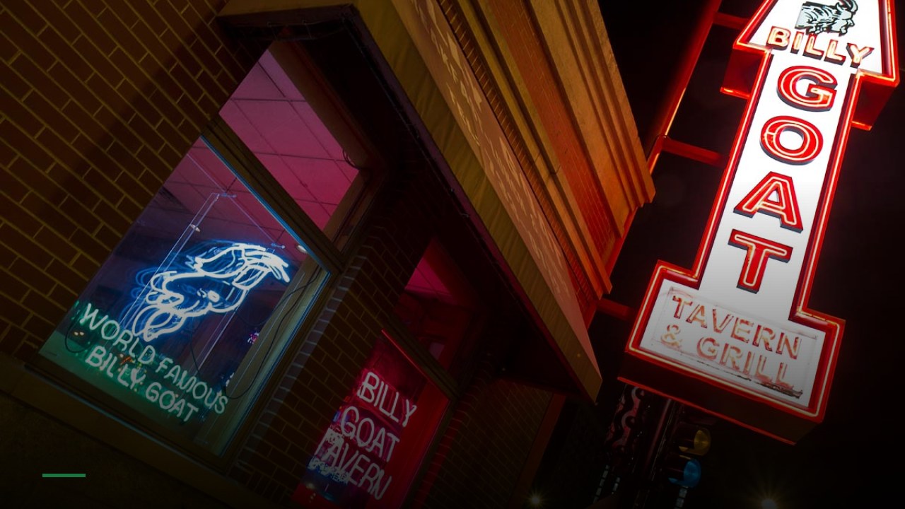 Billy Goat Tavern (near United Center) - Sports Bars in Chicago