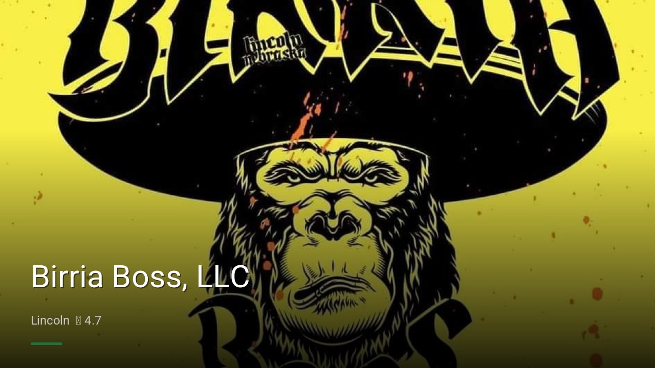 Birria Boss, LLC - Sports Bars in Lincoln