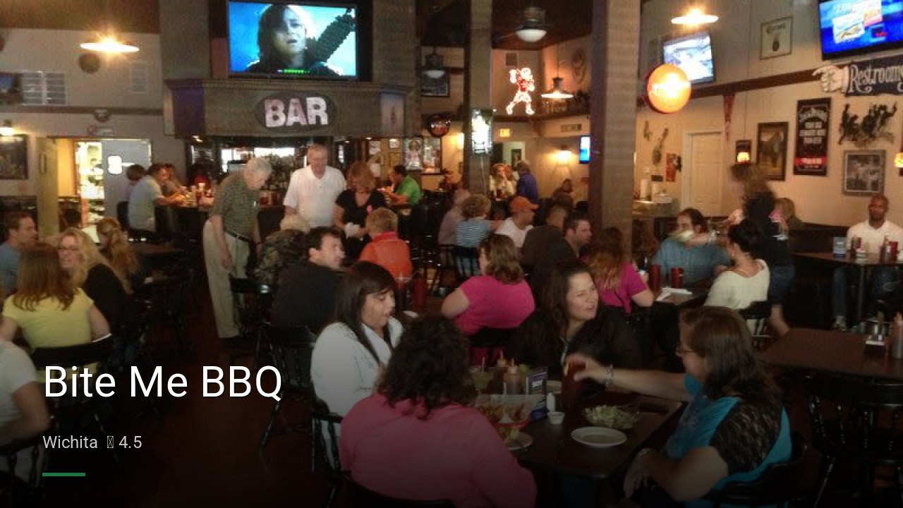 Bite Me BBQ - Sports Bars in Wichita